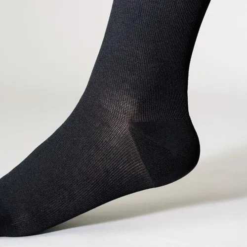 [災害用消臭下着 デオエスト(DEOEST)] Lady's 消臭ハイソックス・着圧 (サイズ：フリー / 色：ブラック) [型番:IDY06]