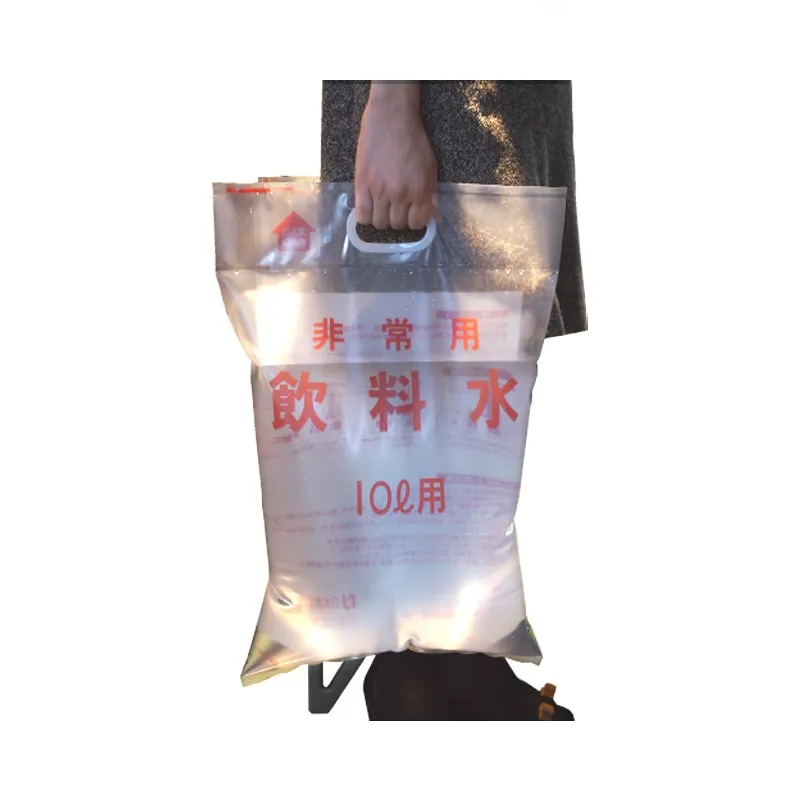 [非常用給水袋 手さげ付] 10リットル （1枚）