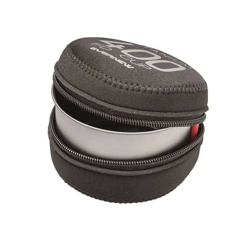 エバニュー(EVERNEW) ブルーノート・アルコール・ストーブ 5点セット [BLUENOTEstove set×1 / Ti400FD Cup×1 / ポリ丸ボトル50ml×1 / NPクッカーケース400FD×1 / 安全マッチ×1]