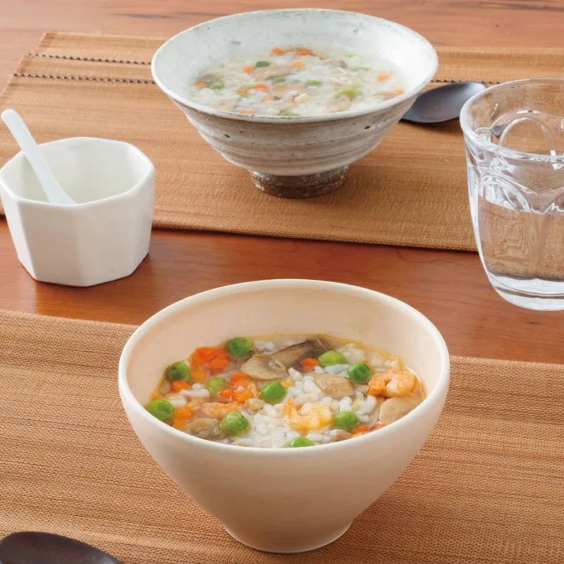 大缶]サバイバルフーズ 洋風とり雑炊 と 洋風えび雑炊 のセット