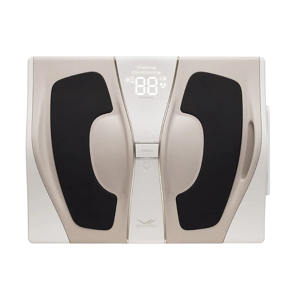 [逃げるために運動する] SIXPAD Foot Fit 3（シックスパッド フットフィット3）（足を乗せることで、歩くために必要な身体を維持する）[リモコン付き]