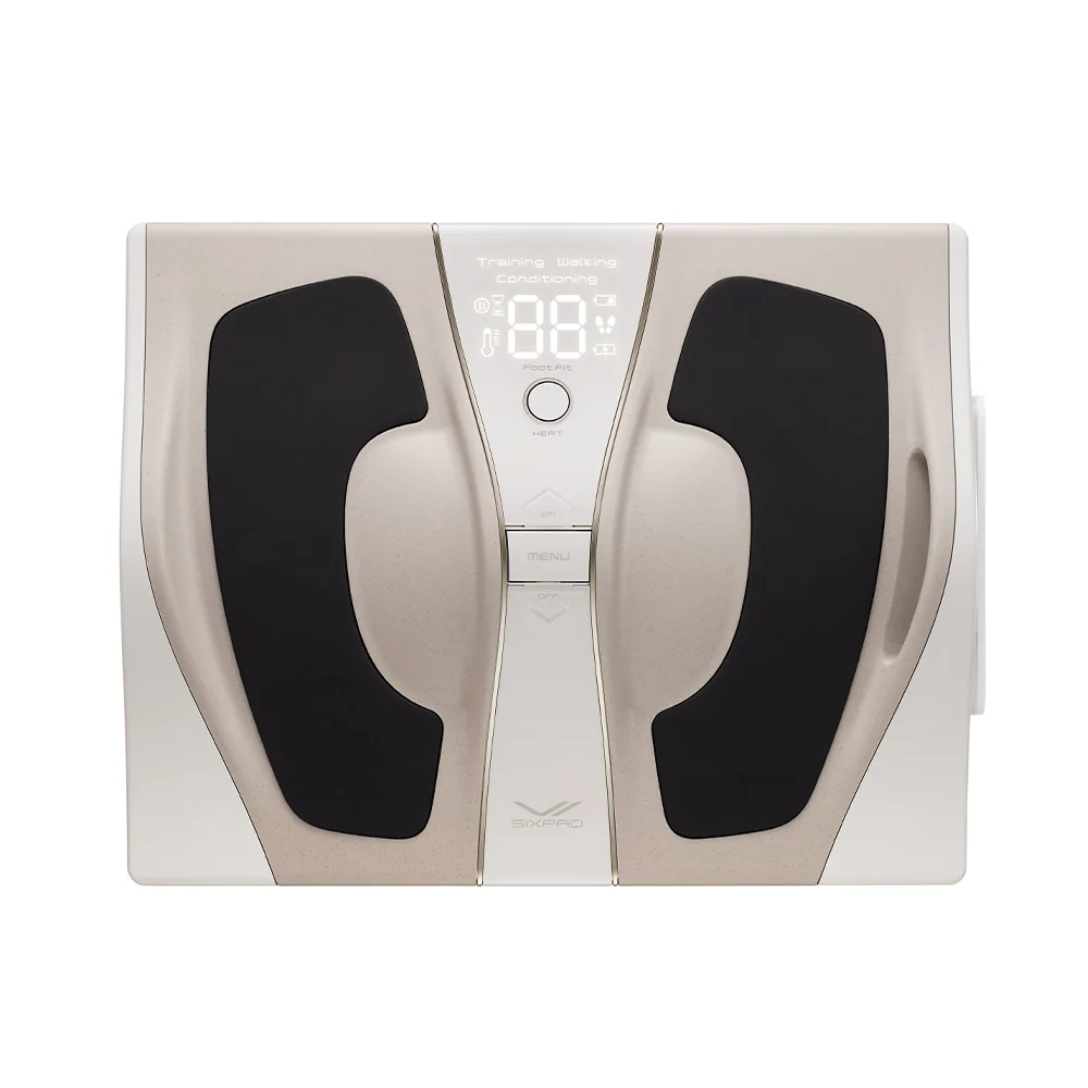 [逃げるために運動する] SIXPAD Foot Fit 3 Heat（シックスパッド フットフィット3 ヒート）（足を乗せることで、歩くために必要な身体を維持する）[リモコン付き]