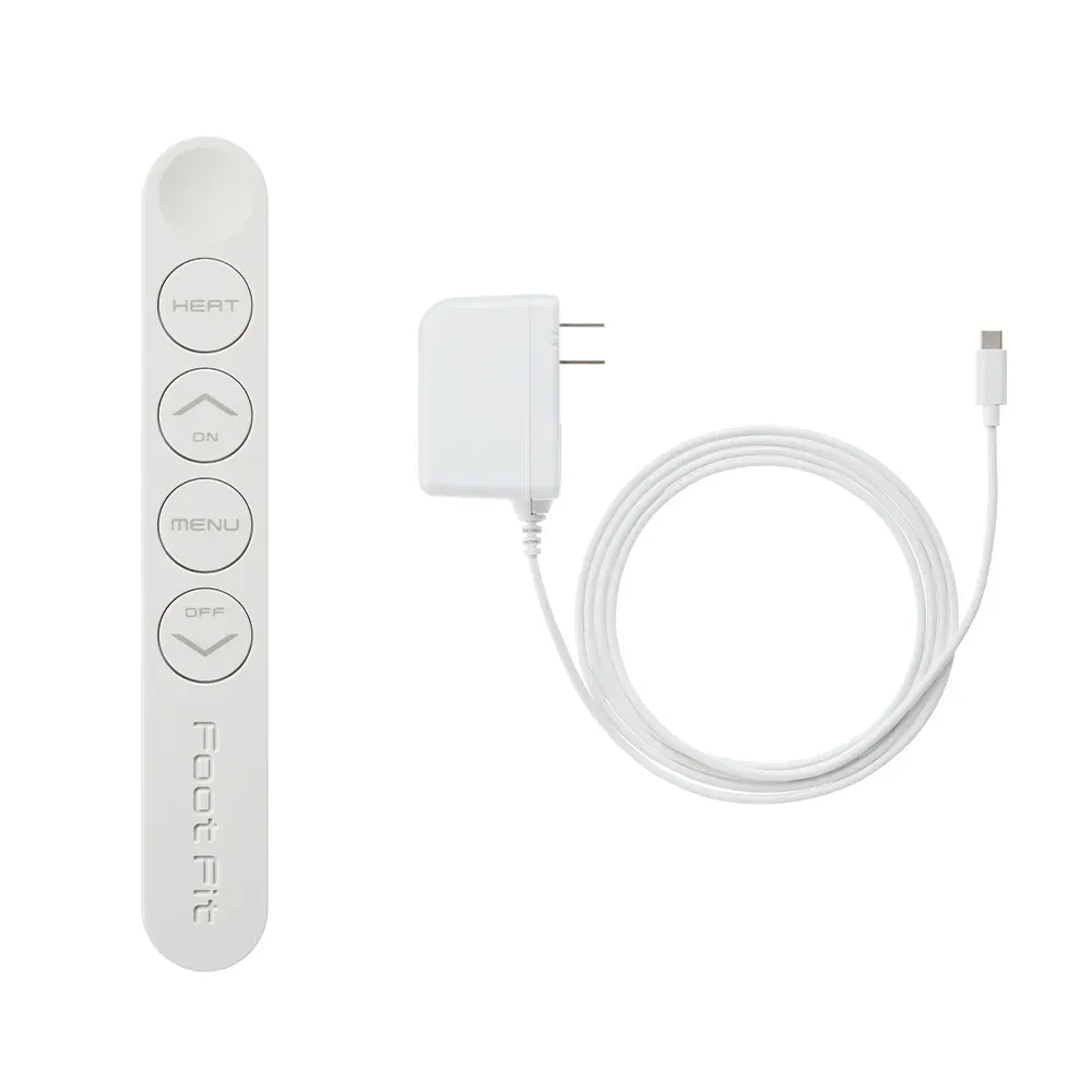 [逃げるために運動する] SIXPAD Foot Fit 3 Heat（シックスパッド フットフィット3 ヒート）（足を乗せることで、歩くために必要な身体を維持する）[リモコン付き]