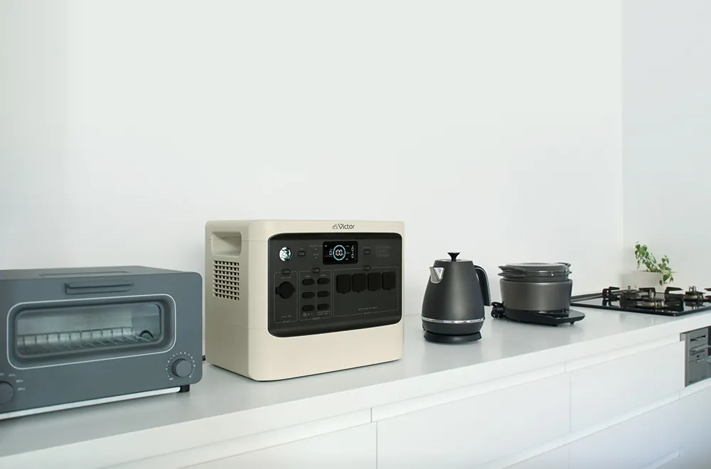 新品未使用　Victor BN-RF1500. ポータブル電源 ポータブル電源 BN-RF1500/BN-RF1100 | ポータブル電源 | Victor