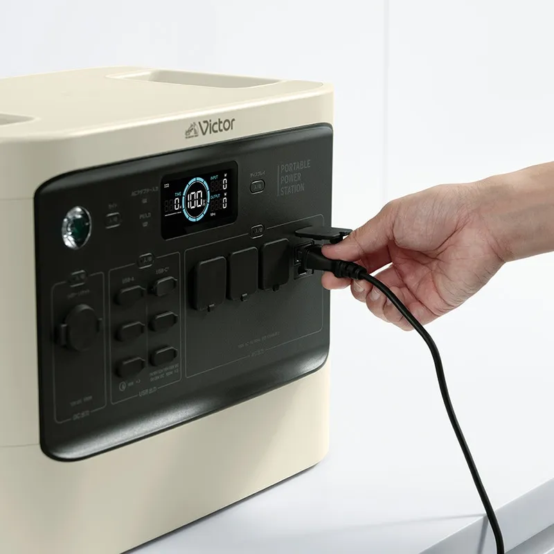 正月限定値下げ！Victor BN-RF1500. ポータブル電源　大容量 Victorポータブル電源 BN-RF1500・BN-RF1100｜防災のセレクト