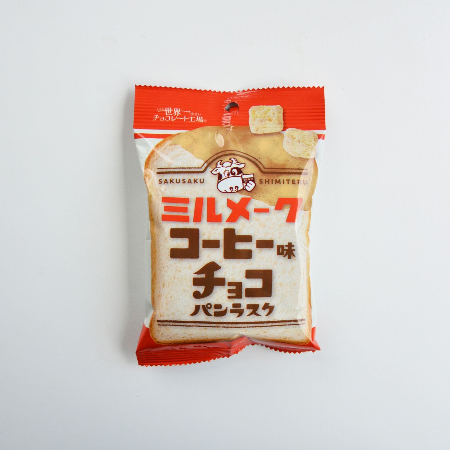ミルメークコーヒー味チョコパンラスク