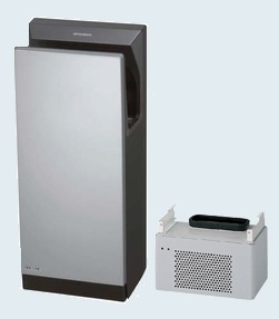 三菱ハンドドライヤージェットタオル JT-SB116KN-S（100V）+JP-110HU2