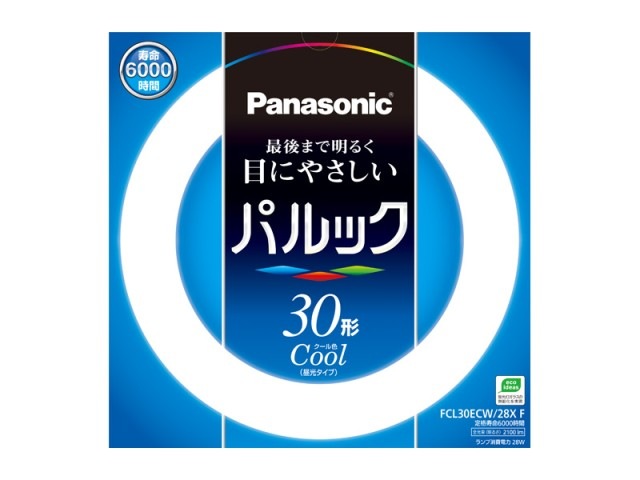販売終了・代替品あります＞パナソニック FCL30ECW/28XF2 パルック 丸