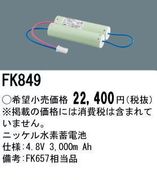 �ѥʥ��˥å� FK849 ͶƳ��������Ѿ������-������ �Хåƥ꡼