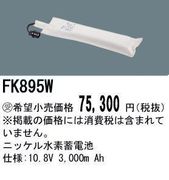 �ѥʥ��˥å� FK895W ͶƳ��������Ѿ������-������ �Хåƥ꡼