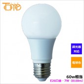 東京メタル工業 LDA7LGD60W-TM LED電球 ＜調光器可能形＞一般電球形LED電球 小型電球60W形相当|LED電球|電球・蛍光灯・LED