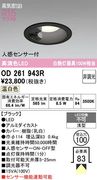 �����ǥ�å� OD261943R LED���η�������饤����Ǯ��100�׷����� ���ο��֥�å� �ʹ����󥵡��ա������100�� ���� 3500K�����Ĵ����