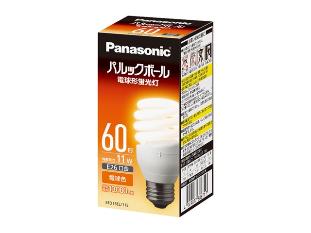 �ѥʥ��˥å� EFD15EL11EF2 �ѥ�å��ܡ��� �ŵ���ָ�����D15����E26���� �ŵ忧 60W������