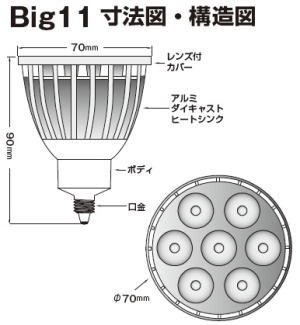 STE ǥ饤<ig11> JS7008CC LEDŵϥ 70 ŵ忧 2700kE11