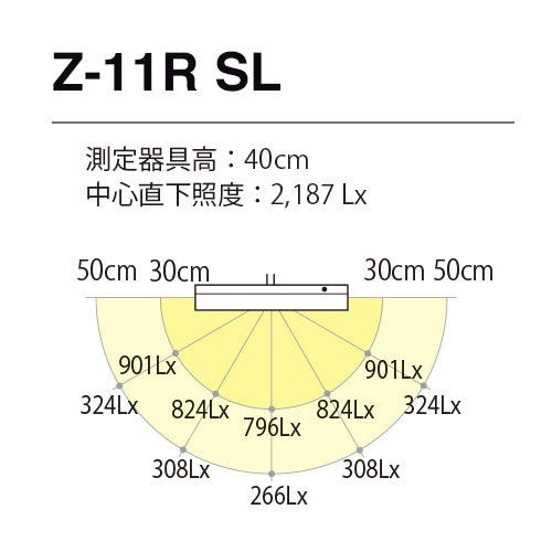 メーカー生産完了品＞山田照明 Z-ライト（Z-LIGHT）Z-11RSL（Z-11R SL