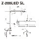 ���ľ��� Z-�饤�ȡ�Z-LIGHT��Z-208LEDSL��Z-208LED SL�� ����С� LED�ǥ����������
