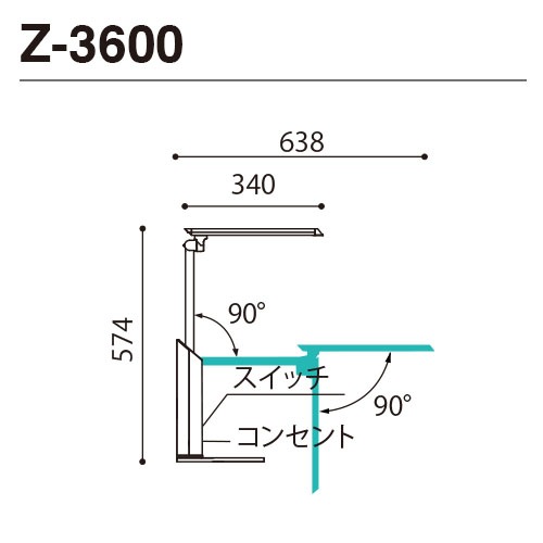 ľ Z-饤ȡZ-LIGHTZ-3600BZ-3600 B ֥å LEDǥ