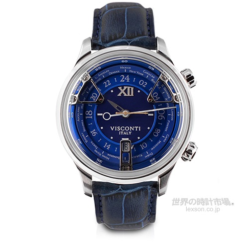 ヴィスコンティ VISCONTI KW23-13 オペラ GMT ブルー