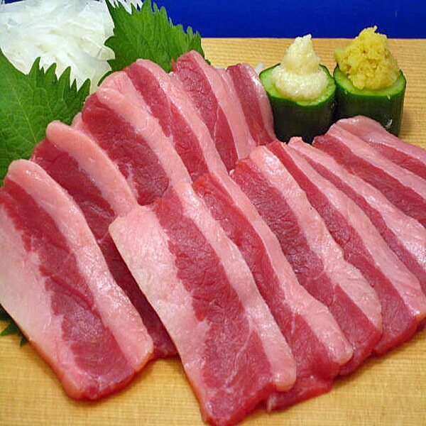 馬刺し　輸入　フタエゴ（ブロック）　（約250～300ｇ）