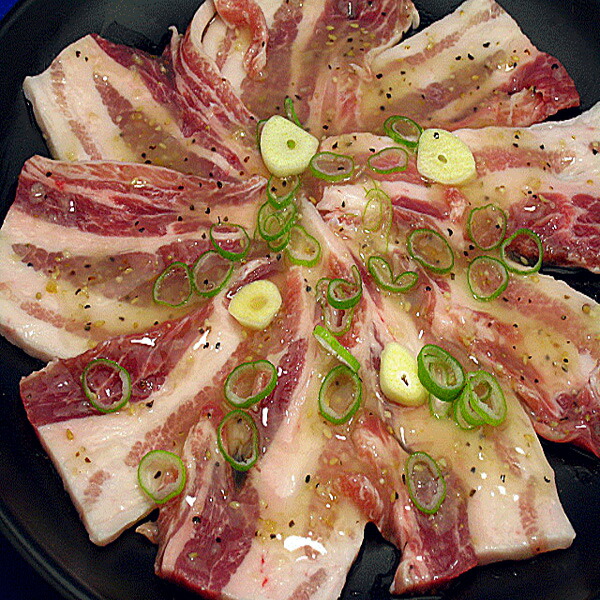 豚バラ　ネギ塩カルビ　２5０g