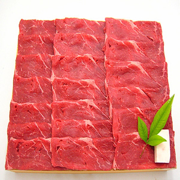 贈答用木箱入り　信州プレミアム牛　すき焼き・しゃぶしゃぶ　赤身　150ｇ
