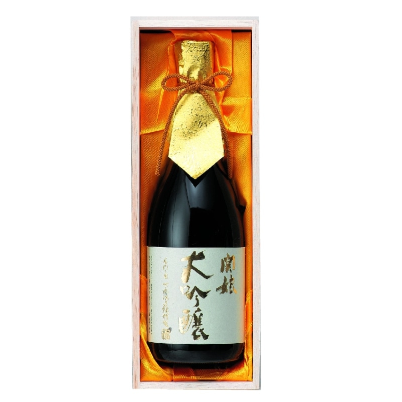 特別限定酒　関娘　大吟醸原酒　720ml（木箱入）　