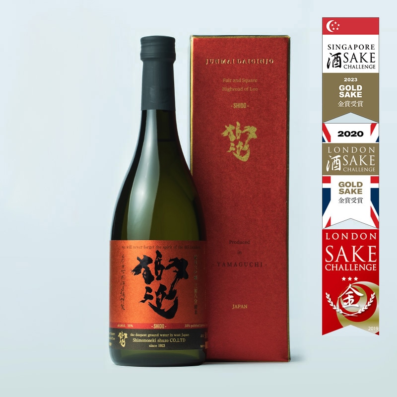 獅道(シド)38 720ml 化粧箱入り