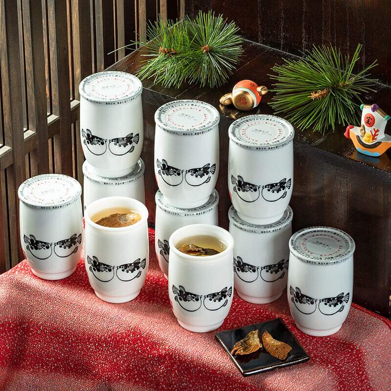 ふくのひれ酒  ２本箱入り（180ml×2）  (_ｶﾞﾗｽ)