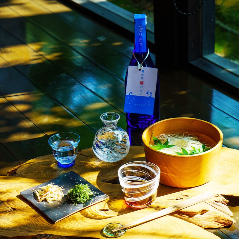 夏の生 馬関辛口吟醸 無濾過生原酒　720ml　※チルド 別途500円