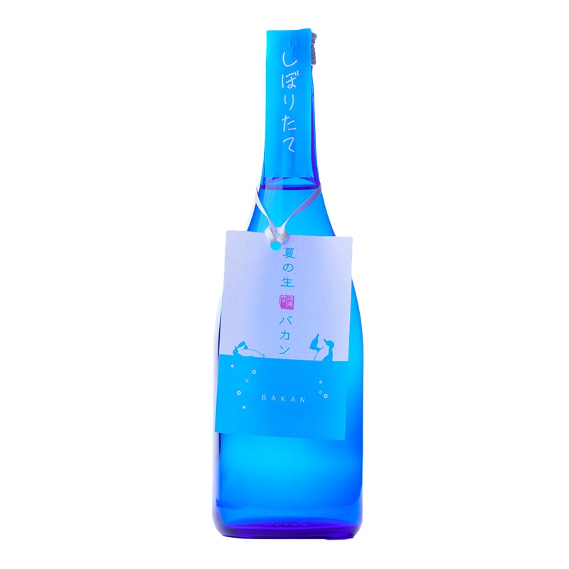 夏の生 馬関辛口吟醸 無濾過生原酒　720ml　※チルド 別途500円