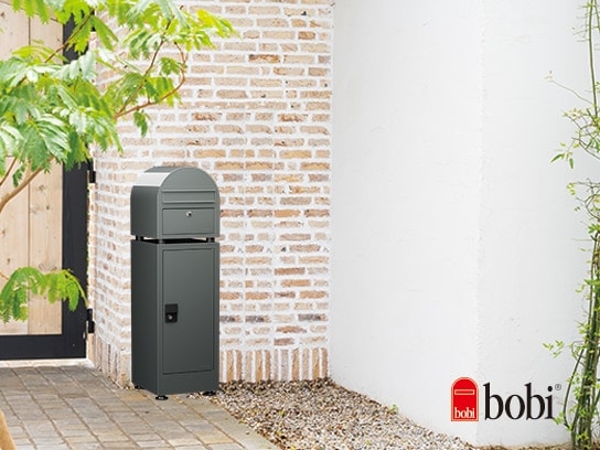 宅配ボックス/ボビカーゴキューブ/ボビ社/フィンランド/置き型/据置き
