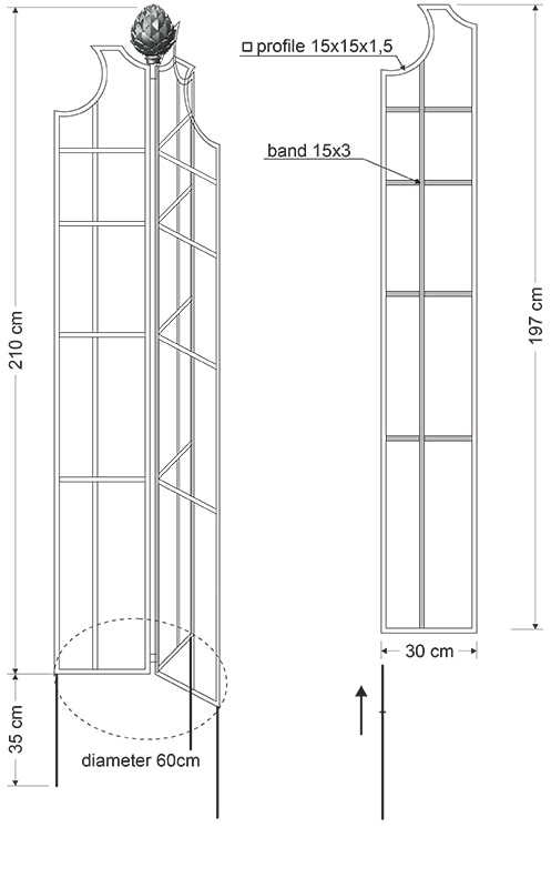 ローズサポート】オベリスクⅡ R4