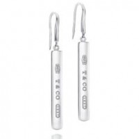 TIFFANY&Co[ティファニー]　”ティファニー1837”　1837 バー ドロップ ピアス　並行輸入品