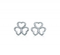 TIFFANY&Co[ティファニー]　”ティファニー”　ハート クローパー ピアス 　並行輸入品