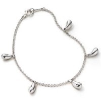 TIFFANY&Co[ティファニー]　”ティファニー”　5 ティアドロップ ブレスレット　並行輸入品