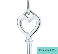 TIFFANY&Co[ティファニー]　”ティファニー”　ハートキー ぺンダント（S）　並行輸入品