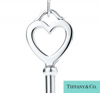 TIFFANY&Co[ティファニー]　”ティファニー”　ハートキー ぺンダント（L）　並行輸入品