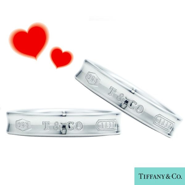 TIFFANY&Co[�ƥ��ե��ˡ�] �ƥƥ��ե��ˡ�1837��1837 �ʥ��� ��󥰡��ڥ�����󥰡��¹�͢����