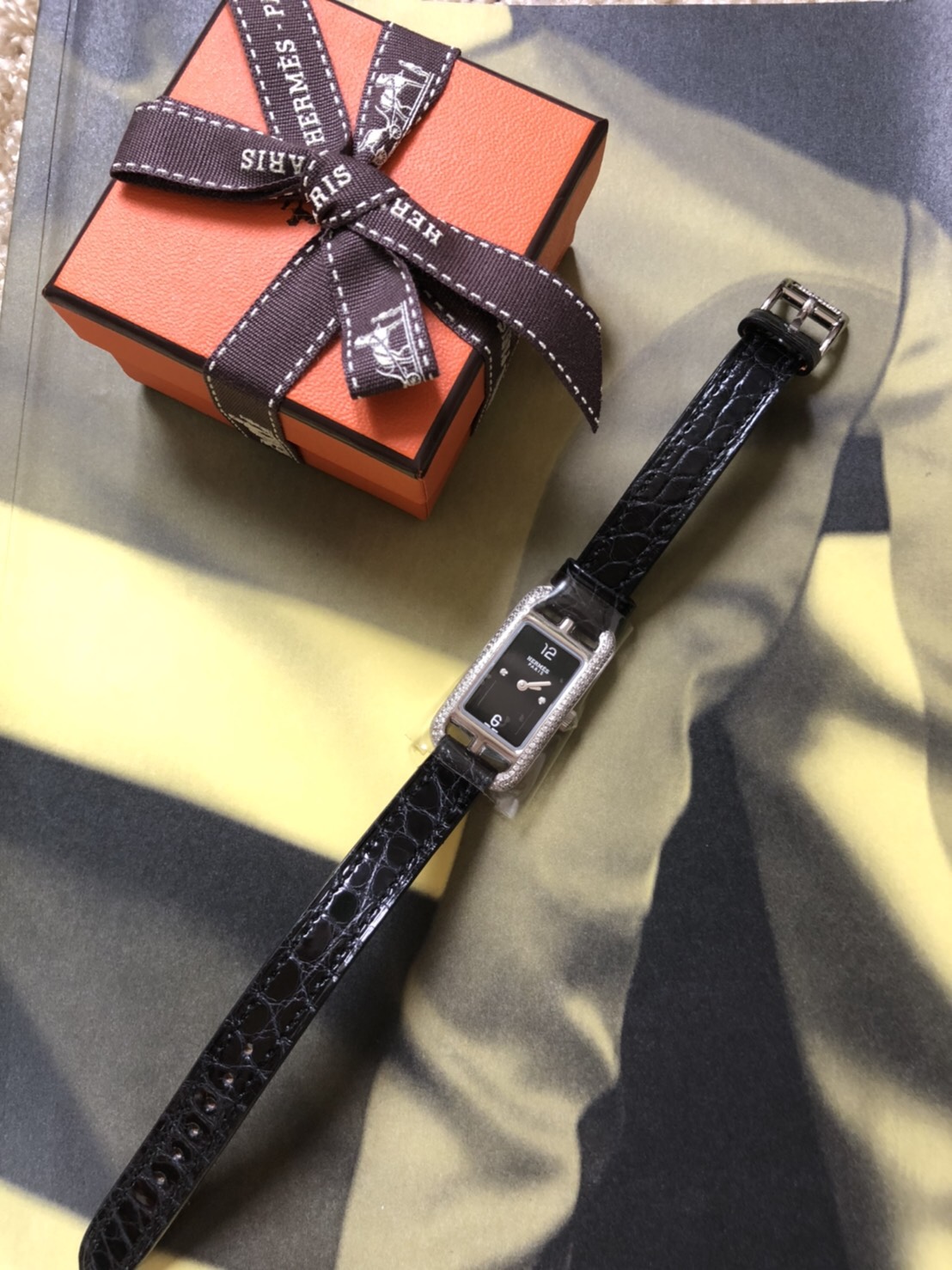 新品未使用 エルメス ナンタケット クロコ ダイヤ時計 | brand select 