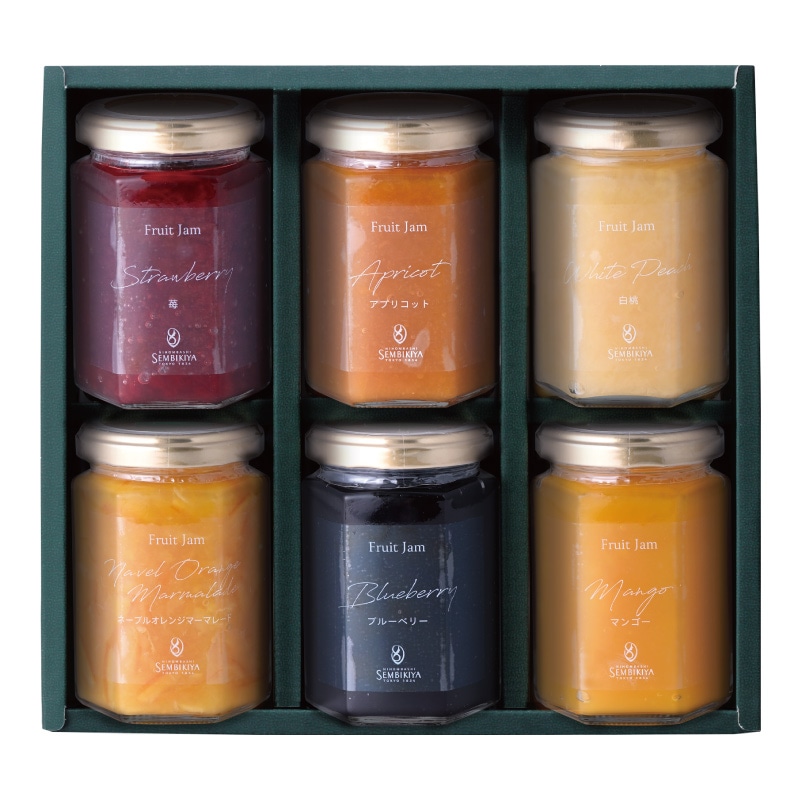フルーツジャム 6瓶入 千疋屋総本店 公式オンラインストア