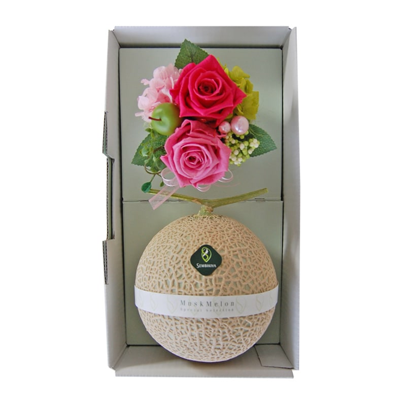 マスクメロンとバラのマリアージュ 千疋屋総本店 公式オンラインストア