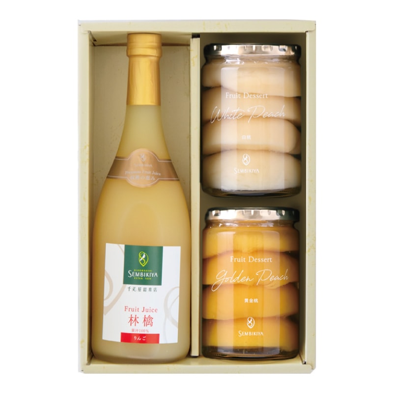 収穫の恵み プレミアムフルーツジュース・フルーツデザート詰合 千疋屋