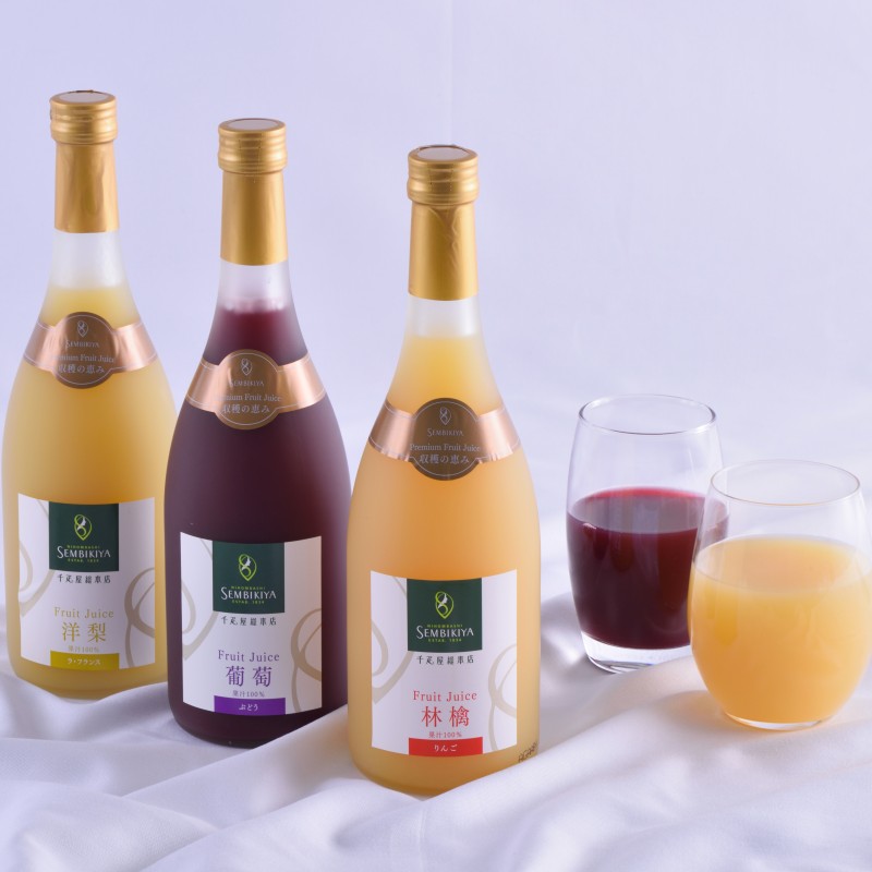 フルーツジュース3本入 千疋屋総本店 公式オンラインストア