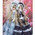AF2805【kuyin】MSD用ドレス6点セット(限定)|女の子 セット服(総合)|◆ドール洋服（種類別）