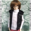 AF2769【kuyin】MSD、SD/DD、SD13、SD17用ダウンベスト|ワンピ/シャツ/ブラウス/セーター|◆ドール洋服（種類別）