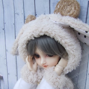 KM0301【kuyin】幼SD～SD17多サイズ対応羊帽子