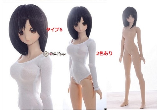 KM0383-6【SEN】色移り防止ボディスーツ（半身、襟なし 2色あり）