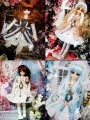 AF3333【hygz】MSD用洋服3点セット|女の子 セット服(総合)|◆ドール洋服（種類別）