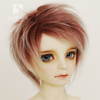 M-3073【SUNNY】頭囲９cm～２７cm、多サイズ対応ボアウィッグ