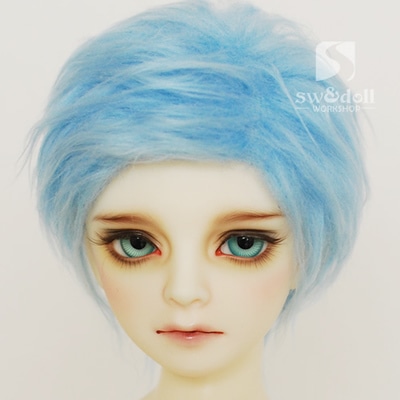 M-3089【SUNNY】頭囲９cm～２７cm、多サイズ対応ボアウィッグ